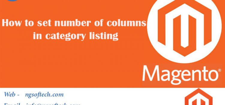 How to set number of columns in category listing